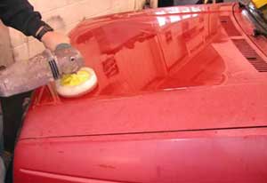 Полировка кузова автомобиля после покраски